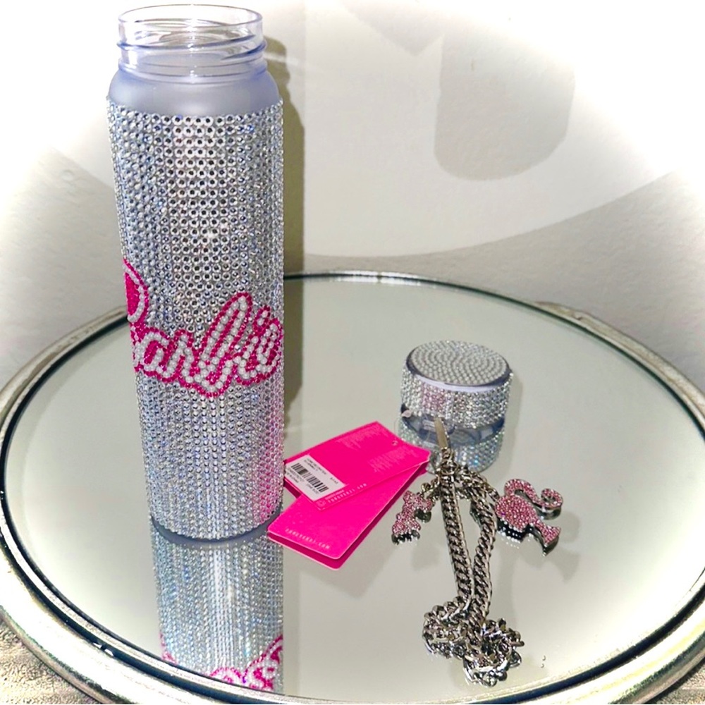 COPY - Barbie Rhinestone Water Bottle - Picture 2 of 6